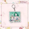 Llavero de Acrílico de Sailor Moon Tsukino Usagi de Dibujos Animados Lindo Colgante Creativo Accesorio de Llavero