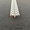 Fundo de parede com tira divisória em V, painel macio com linha de canaleta, perfil de bico de galinha em PVC, tira de moldagem, canaleta de junção para artesanato, canaleta de fresta
