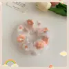 Anillo de Pelo para Intestino Grueso Estilo Mori Belleza de Hada Atado de Cabello Cuerda para el Cabello Femenina Primavera y Verano Intestinos Gruesos Bola de Atar Accesorios para el Cabello Cerdo Tendones de Goma del Intestino Grueso