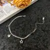Pulsera de estrella de cinco puntas TikTok de estilo coreano 2024, transfronteriza europea y americana, collar de estrella simple y combinable para mujer, joyería
