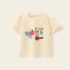 Camiseta de manga corta para niñas, ropa de verano para niños, camiseta nueva de algodón holgada con dibujos animados para niños, ropa de verano para niños
