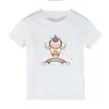 Colección Unicornio en AliExpress Camiseta para Niños Niñas Verano Linda Manga Corta Camisa con Gorro Redonda Una Pieza Cabello