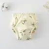 Pantalones de Entrenamiento para Pañal Estilo Coreano para Bebé Pantalones de Pañal para Baño de Bebé Pantalones de Aprendizaje para Bebé Pantalones de Pañal de Gasa de Algodón Puro