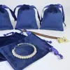 Bolsitas de Terciopelo con Cordón en Stock, Bolsas de Terciopelo de Cisne Personalizables con Logo, Bolsas de Terciopelo de Cisne para Joyería