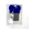 Ventas Directas del Fabricante de Suministros para Mascotas: Peine de Limpieza de Acero Inoxidable de Fila Recta y Dientes Finos para Eliminar Pulgas y Piojos, Peine de Peluquería para Eliminar Pelo Suelto