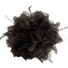 Pin de Clip de Tiburón Negro con Lazo de Malla para la Parte Trasera de la Cabeza Pinza para el Cabello Grande Pinza Elegante para el Cabello Nuevo Estilo 2025 para Mujeres