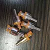 Conector Macho Loto RCA, Conector de Audio y Video AV Plano de Alta Resistencia de Cuatro Pines RCA de un Solo Pin de Alta Resistencia