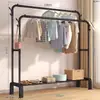 Secador de Roupas Simples de Chão para Uso Doméstico, Varal Retrátil Interno para Roupas, Cabideiro para Quarto, Secador de Roupas de Varanda para Uso Doméstico