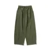 Primavera e outono de 2025 novos calças casuais masculinas plus size macacão retrô japonês calças de perna larga marca de moda americana bloomers