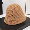Gorro de Tricô Liso Estilo Japonês Casual, Chapéu de Sol Feminino Simples e Fashion para Uso Externo, Chapéu Confortável e Respirável com Proteção Solar
