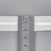 Cinturón elástico antideslizante de goma de 2 cm con gota de doble onda, recto, de silicona, elástico antideslizante, ropa para montar, protector deportivo, banda de goma