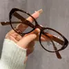 Novos Óculos Miopia Olho de Gato Armações de Óculos Literárias Modernas Retrô Masculinos Sem Grau Espelho Anti-Luz Azul Femininos Lentes Planas