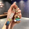 Chaveiro Criativo de Cavalo Arco-Íris Unicórnio Desenho Animado para Mulheres, Chaveiro Fofo Estilo Ins, Pingente para Mochila de Estudante, Pequeno Presente