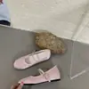 Zapatos Mary Jane de una correa estilo coreano Alilovers para mujer, nuevo estilo primavera 2026, con aumento de altura oculto, boca poco profunda, zapatos de abuela