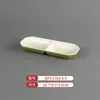 Vajilla Comercial Imitación Porcelana Melamina Tazones y Platos Pequeños, Platos Planos Bicolor, Platos Redondos, Tazones para Sopa, Especialmente Diseñados para Cadenas de Restaurantes de Comida Rápida