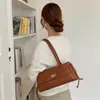 Bolso de axila de alta gama estilo coreano con patrón de diamantes, bolso baguette de moda para mujer, nuevo y moderno 2026, bolso de hombro versátil y único