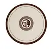 Tapete Isolante de Calor de Couro Jogo Americano Tapete Anti-Queimadura para Panela de Caçarola Tapete para Tigela Porta-Copo Tapete para Pratos Doméstico Resistente a Altas Temperaturas Tapete de Mesa de Jantar Couro
