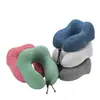 Almofada de Pescoço U-Shaped Ice Silk Catiônica Pico do Camelo Transfronteiriça para Escritório Viagem Espuma de Memória Portátil Almofada U-Shaped Cervical