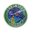 Emblema Vuelo 14 Aeroespacial de China Misión Shenzhou Parche de Velcro Módulo Experimental de la Estación Espacial Wentian Stab
