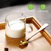 Taza de Espresso con Doble Pico, Vaso para Licores, Taza de Leche con Asa, Vidrio Transparente Accesorios para Cafetera Espresso