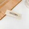 Pasador de Perlas Estilo Coreano Estilo Ins Pasador para el Cabello de Niña Estilo Carson Pinza Lateral para el Flequillo Pinza Superior Pinza de Celebridad de Internet Pinza Estilo Coreano