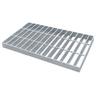 Rejilla de Acero Galvanizado Cubierta de Zanja para Estacionamiento Plataforma Industrial Placa de Peldaño Carga Pesada Cuadrada Antideslizante Tridimensional Garaje