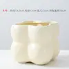 Nuevo macetero cuadrado de cerámica estilo chino, simple y lujoso con un toque de alta gama, adecuado para plantas verdes de interior y plantas en maceta, una pieza decorativa para balcón y sala de estar