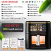 Freidora de Aire Transfronteriza para Uso Doméstico, Multifuncional, Inteligente, de Alta Potencia, Gran Capacidad, Sin Aceite, Bajo en Grasa, para Asar Alitas de Pollo y Papas Fritas, Freidora Eléctrica