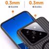 Adecuado para Xiaomi 17Promax Funda de Teléfono Magnética Corrugada, Rojo Mate Rice K80P Rejilla Anti-Caídas Funda Protectora M14U