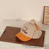 Gorro de protección auditiva para niños, gorro de otoño e invierno para niños, gorro grueso y cálido para bebés, gorra de béisbol coreana para niñas.