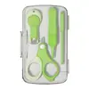 Set de cortauñas para bebé, diseñado específicamente para recién nacidos e infantes, incluye un cortauñas seguro y apto para niños y una lima de uñas para el cuidado de las uñas.