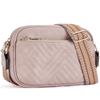 Bolso bandolera multifuncional con cremallera, combinación de colores europea y americana de moda transfronteriza, bolso cuadrado, bolso de hombro de PU, cartera, correa de hombro ajustable