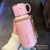 Tapa de Acero Inoxidable 316 para Tazón de 600 ml, Taza Termo Sencilla para Niñas, Taza Portátil de Aspecto Elegante, Taza Termo de Vacío