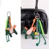 Exquisito Lanyard Llavero de Pegaso Hecho a Mano Colgante de Pony Ángel Accesorios para Coche Lindo Colgante para Bolsa Elegante Coche