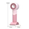 Mini Ventilador de Escritorio con Turbina Eólica Portátil y Soporte para Teléfono, Viento Fuerte, Portátil, Carga USB, En Stock Transfronterizo