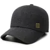 Gorra de Pato de Terciopelo Cálido de Invierno para Hombres, Tallas Grandes, para Personas de Mediana Edad y Mayores, Protección para los Oídos, Protección contra el Frío, Gorra de Béisbol para Hombres Mayores