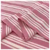 314 # Malha Piqué Quarto Duplo Tecido de Algodão Poliéster 180g Listrado Tecido Esportivo Feminino Camiseta Casual Listrado Jersey