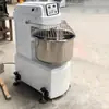 Henglian Hs40Gs Máquina Comercial para Amassar e Misturar Massa, Grande Capacidade, Aço Inoxidável, Velocidade Variável, Operação Silenciosa