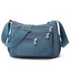 Bolso bandolera de nailon para mujer, con etiqueta estampada transfronteriza, para madres de mediana edad y mayores, otoño de 2024