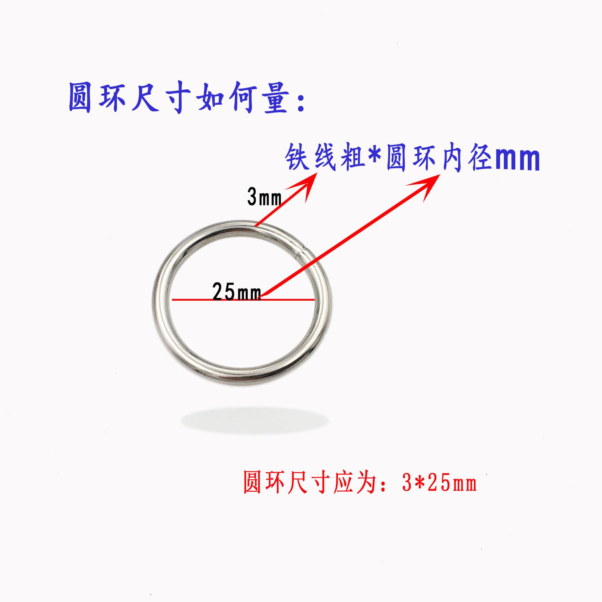 圆环如何量尺寸