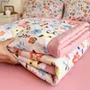 Colcha de Algodão Lavado Refrescante de Verão 2026 Novo Estilo Estilo Ins Quilt de Verão para Dormitório de Estudante Quilt Fino Quilt de Ar Condicionado