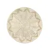 Manteles Individuales de PVC Estilo Europeo, Manteles Individuales Huecos Aislantes del Calor, Manteles Individuales Teslin Resistentes al Calor para Hotel, Manteles Individuales para Platos que no se Lavan, Aislamiento Térmico y Resistente al Calor para Tazas