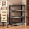 Armário de armazenamento para impressora pequeno apartamento prateleira de mesa de escritório estante de armazenamento móvel de piso suporte para gabinete de computador