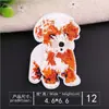 Atacado do Fabricante Patches Bordados Cartoon para Decoração de Roupas, Patches Bordados por Computador, Patches Bordados com Padrão de Animais Pequenos