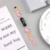Nuevo Reloj Transfronterizo Carreras de Caballos Luz Intermitente Pulsera de Gel Reloj Electrónico Para Niños y Niñas Estudiantes de Primaria Juguete Reloj de Dibujos Animados Venta al por Mayor