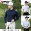 PGM Ropa de Golf para Hombre Camiseta de Manga Larga Otoño e Invierno Camiseta Base Deportiva 3A Antibacteriana Absorción de Humedad Secado Rápido Camiseta Base