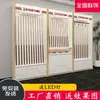 Vitrina Exhibidora para Tacos de Billar con Acabado de Pintura Sencillo, Caja de Luz, Iluminación Multicapa, Adecuada para Salas de Miembros, Gabinete de Almacenamiento para Tacos Grandes y Pequeños