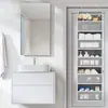 Bolsa de Armazenamento Suspensa Atrás da Porta, Bolsa de Armazenamento de Tecido para Guarda-Roupa Montada na Parede Atrás da Porta do Guarda-Roupa
