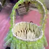 Venta al por mayor del fabricante Cesta de Encaje de Gato de Peluche Simulado Adornos de Escritorio Maullantes Decoración Regalos