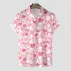 Novas camisas de manga curta transfronteiriças para homens e mulheres, estilo casal, camisas estampadas em 3D europeias e americanas, camisas de Dia dos Namorados